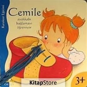 CEMILE AYAKKABI BAĞLAMAYI ÖĞRENİYOR - ALINE DE PÉTINGY
