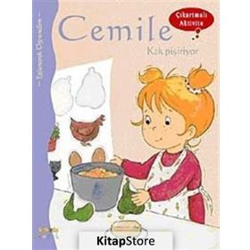 CEMILE KEK PİŞİRİYOR - ÇIKARTMALI AKTIVITE - ALINE DE PÉTINGY