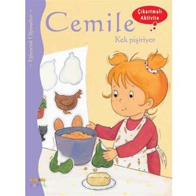 CEMILE KEK PİŞİRİYOR - ÇIKARTMALI AKTIVITE - ALINE DE PÉTINGY