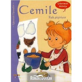 CEMILE KEK PİŞİRİYOR - ÇIKARTMALI AKTIVITE - ALINE DE PÉTINGY