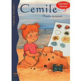 Cemile Plajda Oynuyor - Çıkartmalı Aktivite - Aline De Pétingy