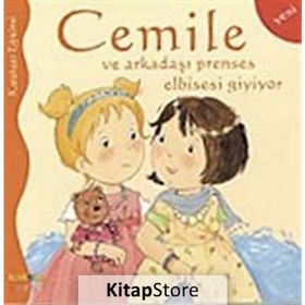 CEMILE SERISI CEMILE VE ARKADAŞLARI PRENSES ELBISESI GIYIYOR - ALINE DE PÉTINGY