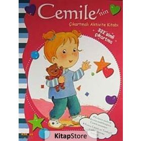 CEMILENIN ÇIKARTMALI AKTIVITE KİTABI 322 SIMLI ÇIKARTMA - ALINE DE PÉTINGY