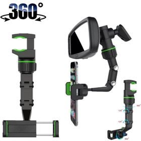 CemOto Araç İçi 360 Derece Dikiz Aynası Telefon Tutucu