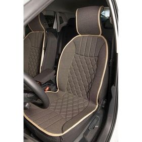 CemOto Klmny533 Elegance 2'li Set Koyu Bej Minder