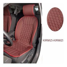 CemOto Klmny537 Elegance 2'li Set Kırmızı Minder