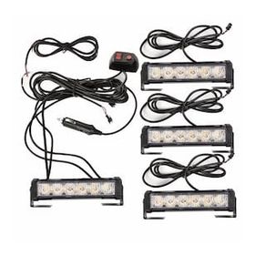 CemOto Lapa196 Powerledli 4lü Sarı Beyaz 12 24 V Çakar Lamba