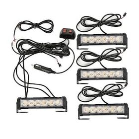 CemOto Lapa196 Powerledli 4lü Sarı Beyaz 12 24 V Çakar Lamba
