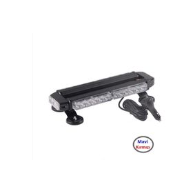 CemOto Lapa522 Çift Taraflı 30 Led Mavi Kırmızı 38 x 16.5 x 7.5 cm Çakar Lamba