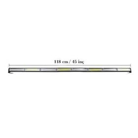 CemOto Lapa529 118 cm  8 Led Mavi Kırmızı Beyaz 12 V Çakar Lamba