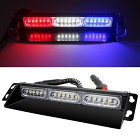 CemOto Lapa532 13 Fonksiyonlu 18 Led 12 V Kırmızı Mavi Beyaz Çakar Lamba