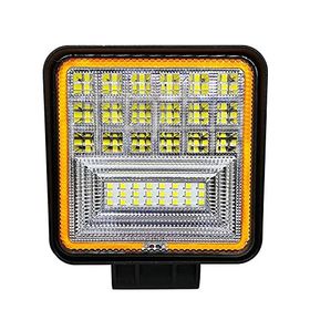 CemOto Lass312 Kare Kırmızı 12 - 24 V Angelli Sis Lambası