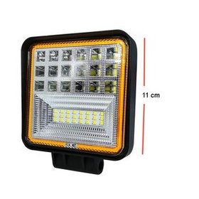 CemOto Lass312 Kare Kırmızı 12 - 24 V Angelli Sis Lambası