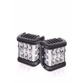 CemOto Lass319 - 1 Beyaz Kırmızı Mavi 12 Led 36 w Çift Offroad Sis Lambası