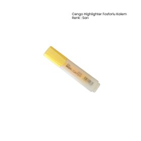 Cengo Sarı Highlighter Fosforlu Kalem