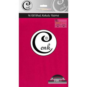 Cenk 006 100 cm Poşetli Fuşya Düz Yazma