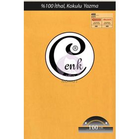 Cenk 450 100 cm Poşetli Sarı Düz Yazma