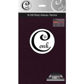 Cenk 623 100 cm Poşetli Mürdüm Düz Yazma