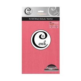 Cenk 649 100 cm Poşetli Gül Pembe Düz Yazma