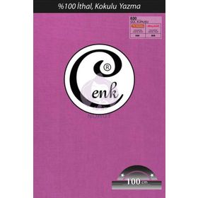 Cenk 830 100 cm Poşetli Gül Kurusu Düz Yazma