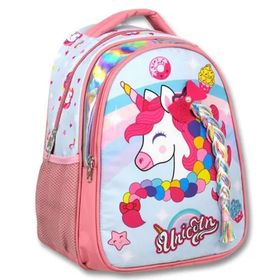 Cennec Kız Çocuk Pembe Renkli Unicorn İlkokul Okul Çantası