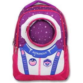 Cennec Sırt Çantası Pembe Astronot 3010 Okul Çantası