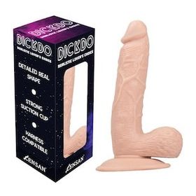 Censan 19 cm Dickdo Gerçekçi Testisli Dildo Penis