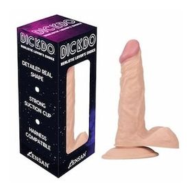 Censan 19 cm Dickdo Gerçekçi Testisli Dildo Penis