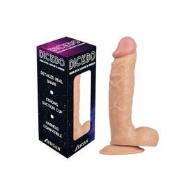 Censan 21 cm Dickdo Gerçekçi Testisli Dildo Penis