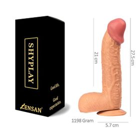 Censan 27.5 cm Shyplay Büyük Boy Dildo Penis