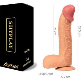 Censan 27.5 cm Shyplay Büyük Boy Dildo Penis