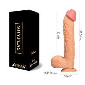 Censan 31.5 cm Shyplay Büyük Boy Dildo Penis