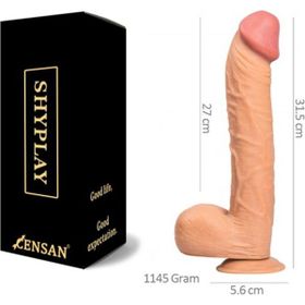 Censan 31.5 cm Shyplay Büyük Boy Dildo Penis
