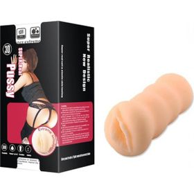 Censan Kırmızı 3 Boyutlu Suni Vajina Masturbatör