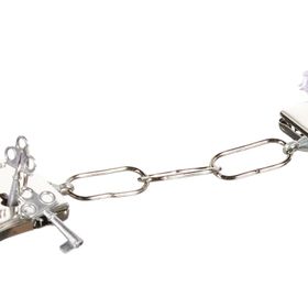 Censan Mor Fetiş Fantezi Peluşlu Metal Kelepçe