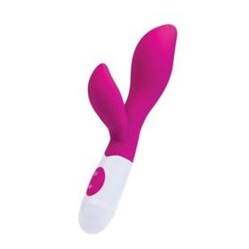 Censan Pembe 20 cm Lilu Klitoral Uyarıcı Silikon Vibratör