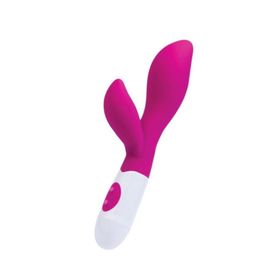 Censan Pembe 20 cm Lilu Klitoral Uyarıcı Silikon Vibratör