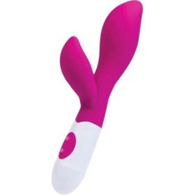Censan Pembe 20 cm Lilu Klitoral Uyarıcı Silikon Vibratör