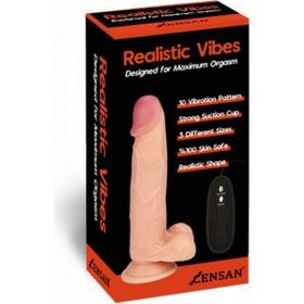 Censan Realistic Vibes 20 cm Pilli Vibratör