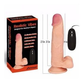 Censan Realistic Vibes 22 cm Pilli Vibratör