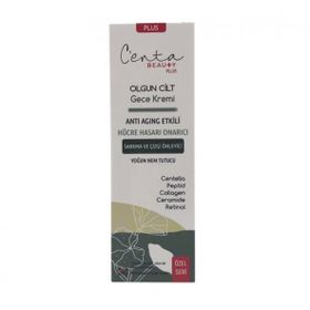 Centa Beauty Anti Aging Etkili Olgun Ciltler İçin 50 ml Gece Kremi