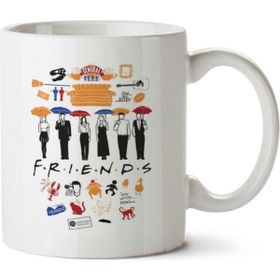 Central Perk Baskılı Kupa