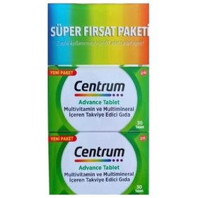 Centrum Advance Multivitamin Multimineral 2x30 Tablet