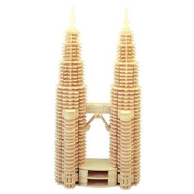Ceo İkiz Kuleler 3D Ahşap Puzzle