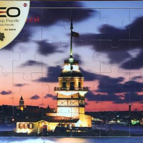 Ceo Kız Kulesi 24 Parça Ahşap Puzzle