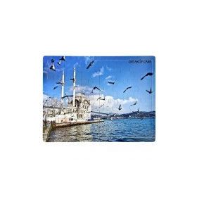Ceo Ortaköy Camii 24 Parça Ahşap Puzzle