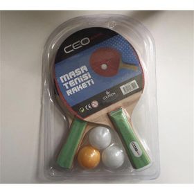 Ceo Sport 2 Raket 3 Top Masa Tenisi Seti
