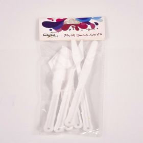 Ceoart CEO-SN0014 6'lı Plastik Spatula Set