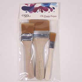 Ceoart SN0010 3'lü Zemin Fırçası Set