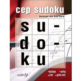 CEP SUDOKU (KOLAY, ORTA, ZOR, ÇOK ZOR) - KOLEKTIF